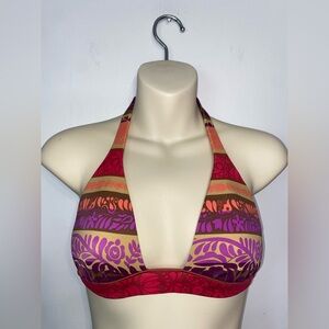 Victoria's Secret Red and Purple‎ Vintage Y2K Bikini Swimwear
